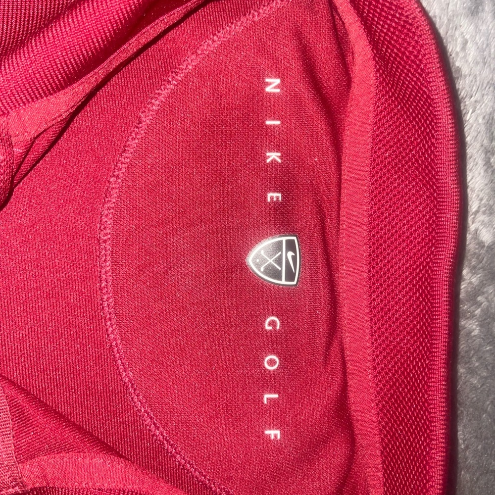 Nike Golf Red Polo Shirt